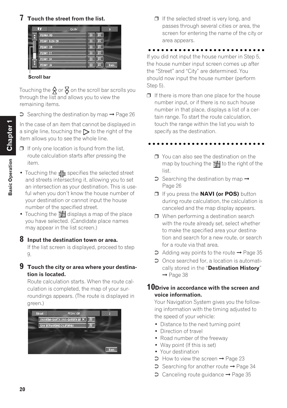 Pioneer AVIC-90DVD User Manual | Page 22 / 74