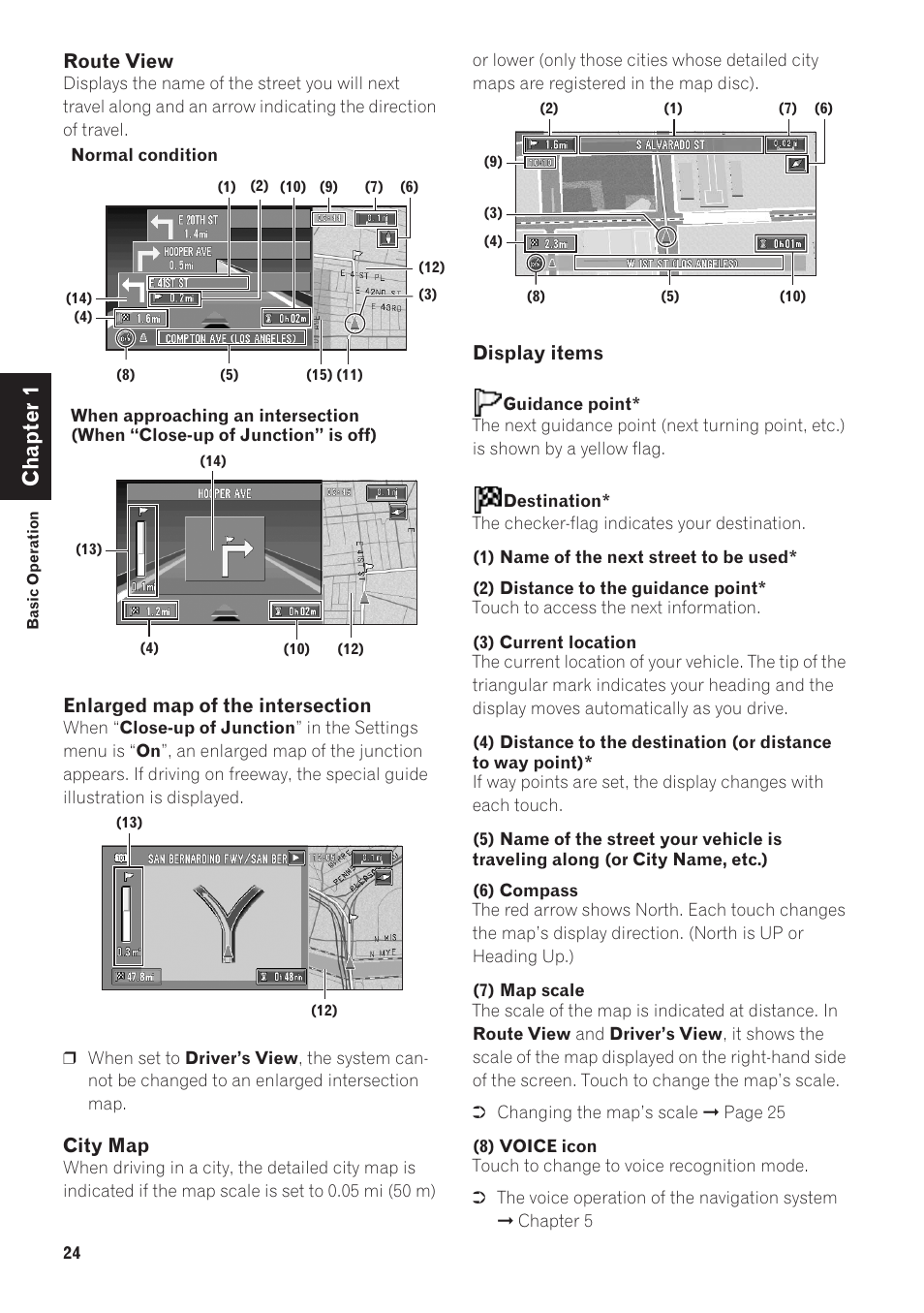 Chapter 1 | Pioneer AVIC-90DVD User Manual | Page 26 / 74