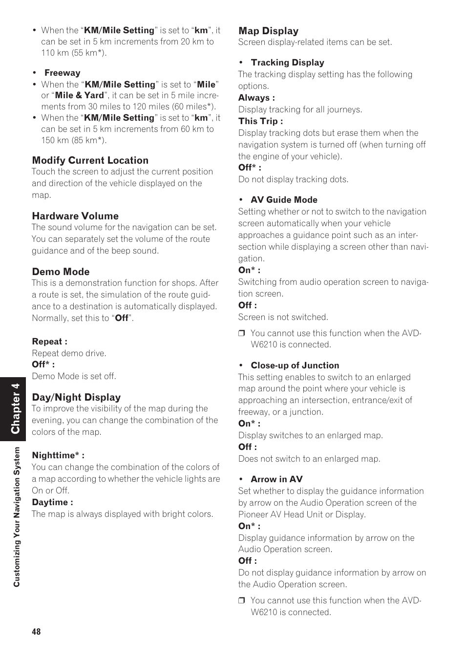 Chapter 4 | Pioneer AVIC-90DVD User Manual | Page 50 / 74