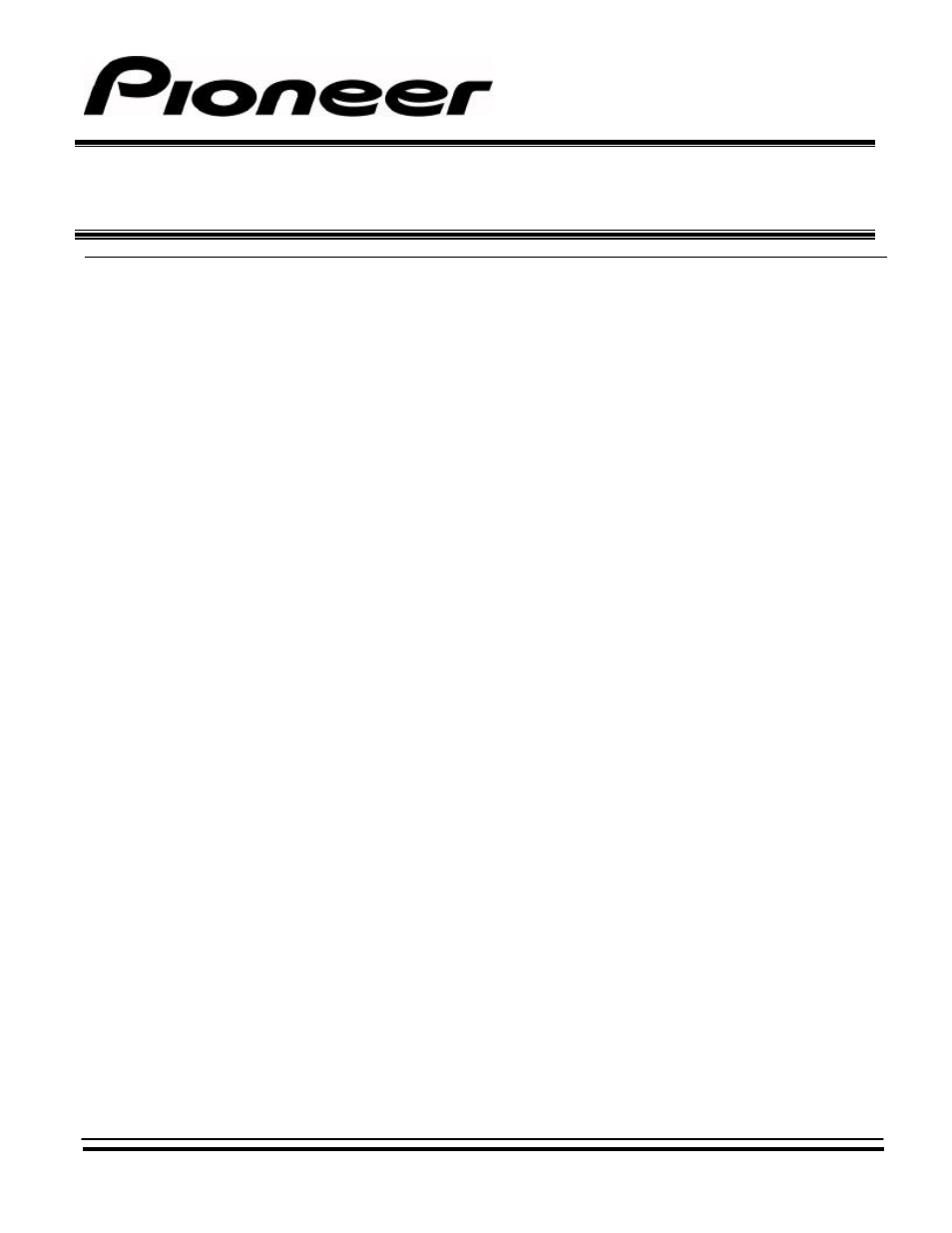 Pioneer DVD Player DVD-V7400 User Manual | 1 page