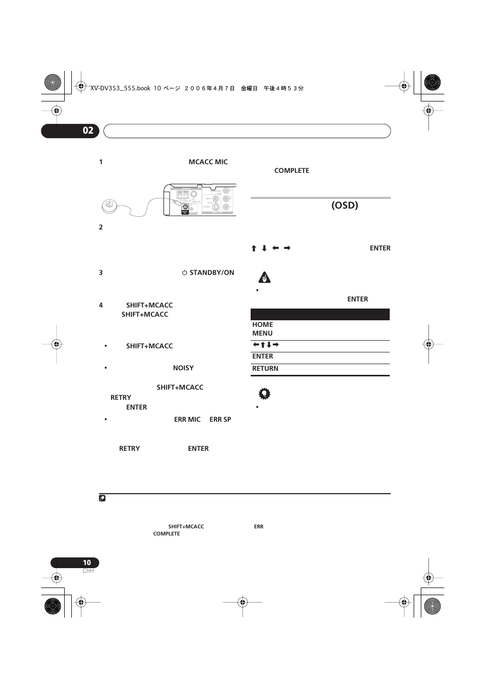 Osd) | Pioneer S-DV555T User Manual | Page 56 / 94