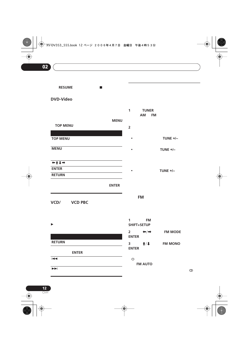 Pioneer S-DV555T User Manual | Page 58 / 94