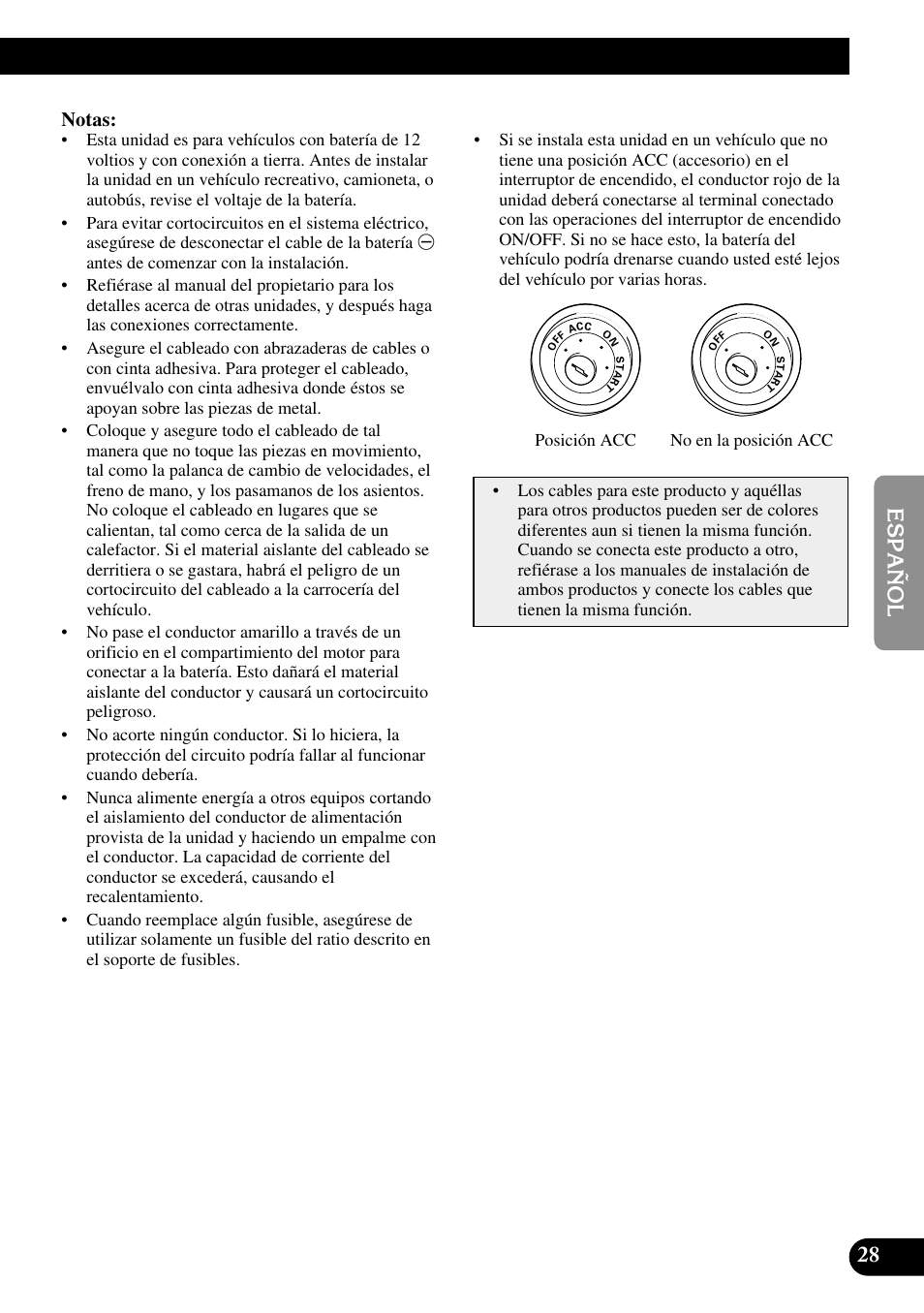 Notas | Pioneer AVR-W6100 User Manual | Page 101 / 112