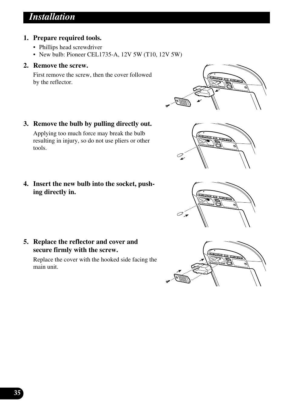 Installation | Pioneer AVR-W6100 User Manual | Page 36 / 112