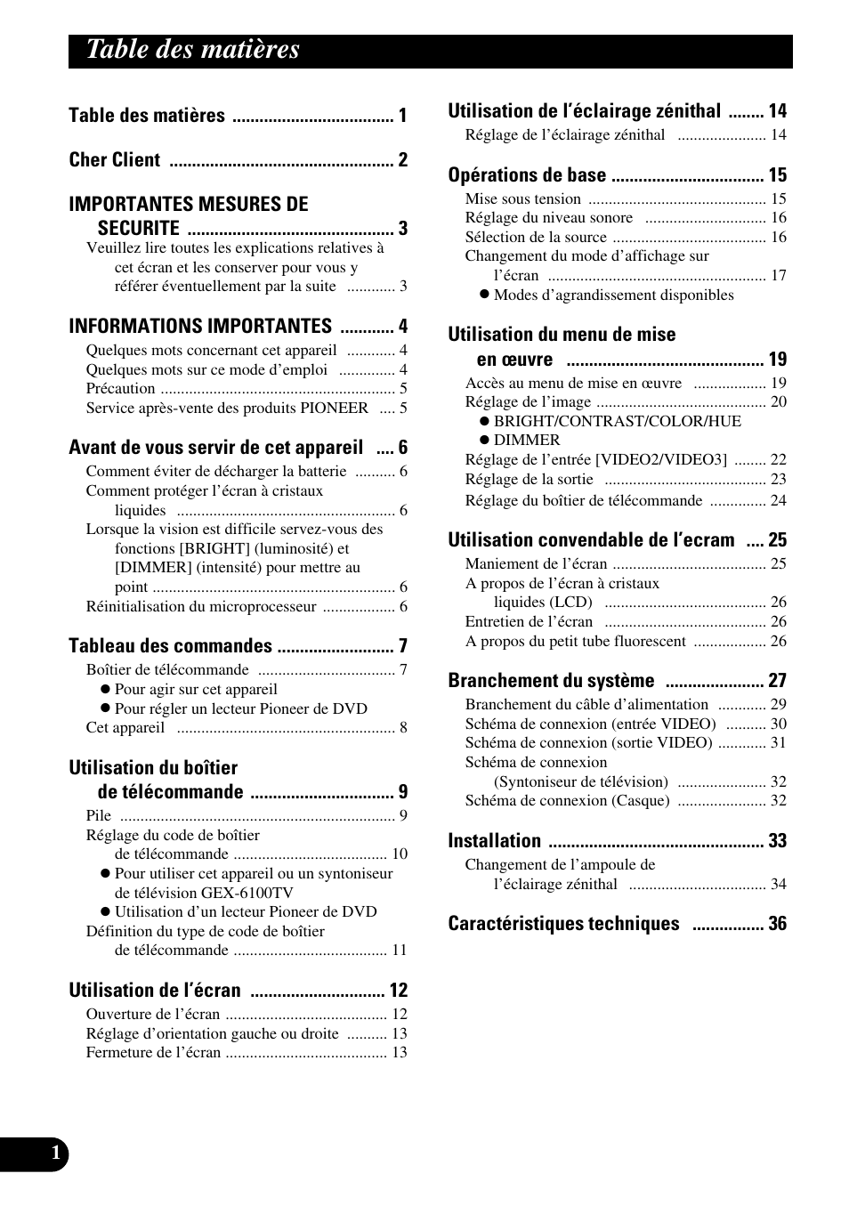 Pioneer AVR-W6100 User Manual | Page 38 / 112