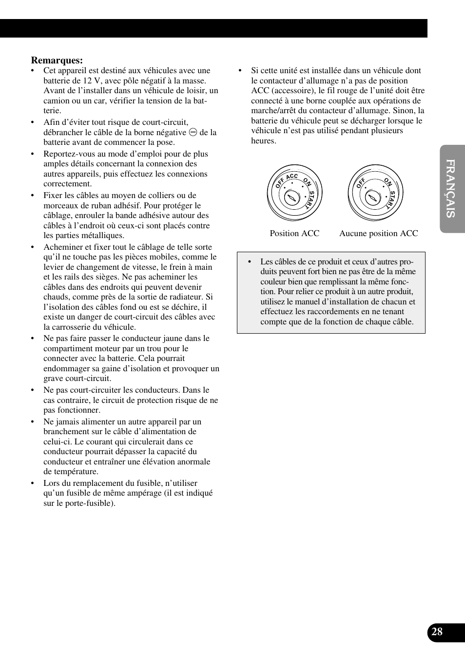 Remarques | Pioneer AVR-W6100 User Manual | Page 65 / 112