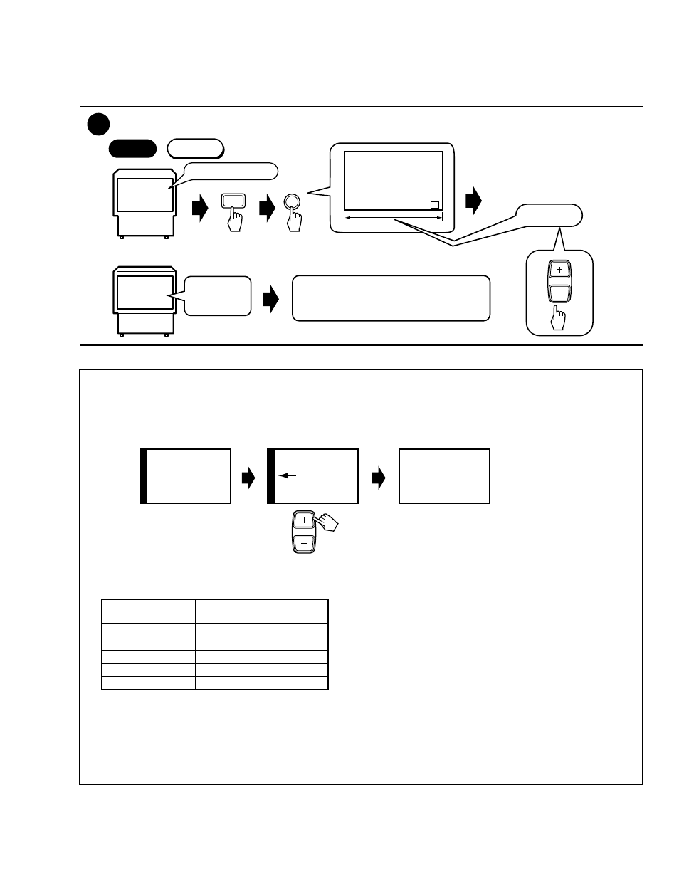 5horizontal size adjustment, 1st fac start | Pioneer PRO-610HD User Manual | Page 13 / 83