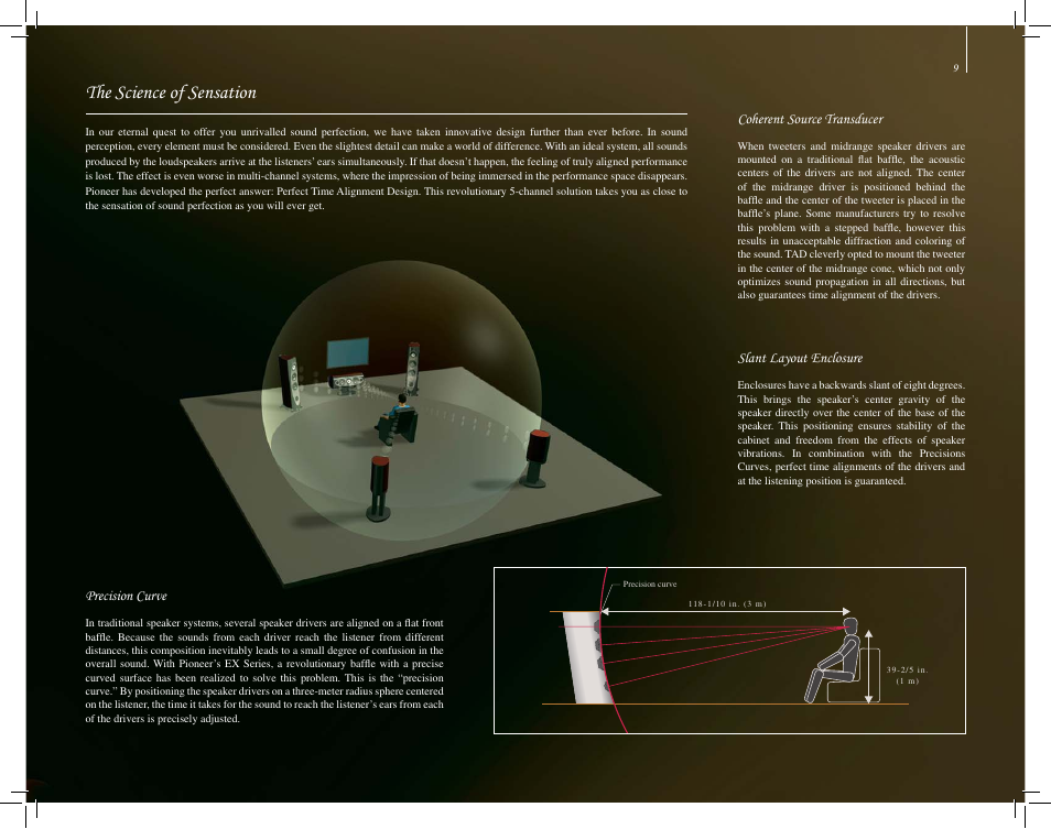 The science of sensation | Pioneer S-1EX User Manual | Page 9 / 16
