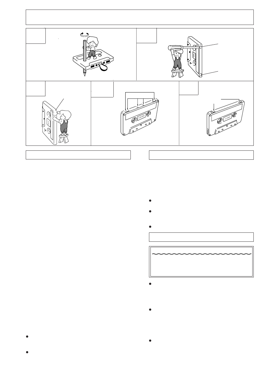 Handling cassette tapes, Ce d a | Pioneer CT-W208R User Manual | Page 6 / 20