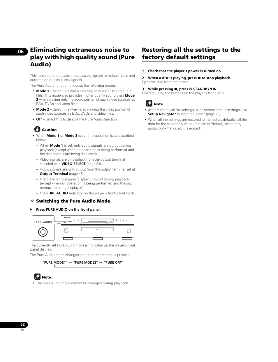 Pioneer BONUSVIEW BDP-LX91 User Manual | Page 52 / 73