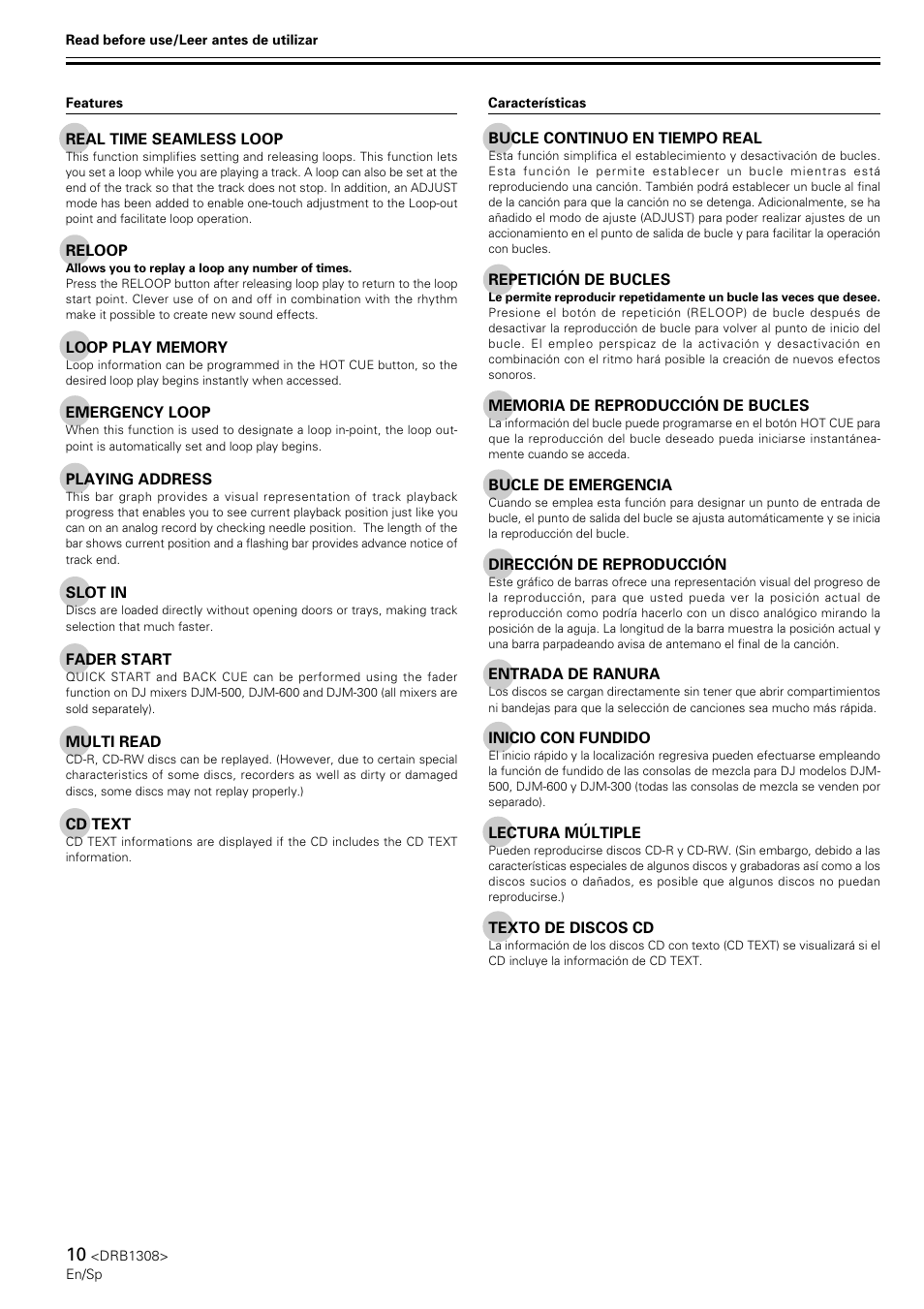 Pioneer CMX-3000 User Manual | Page 10 / 33