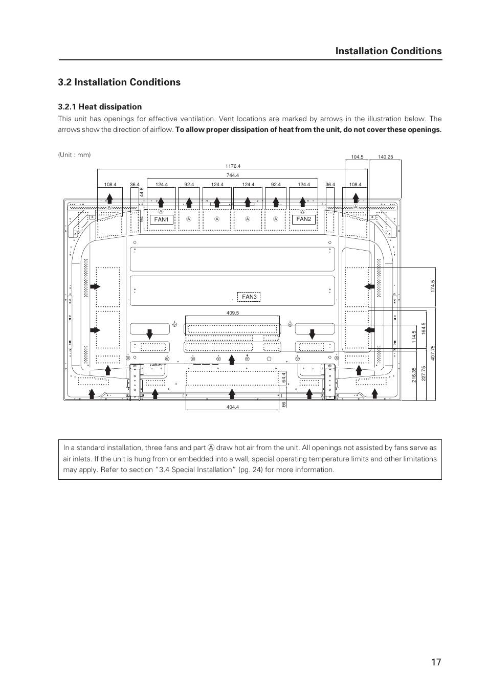 1 heat dissipation | Pioneer MILESTONE 12 User Manual | Page 17 / 215