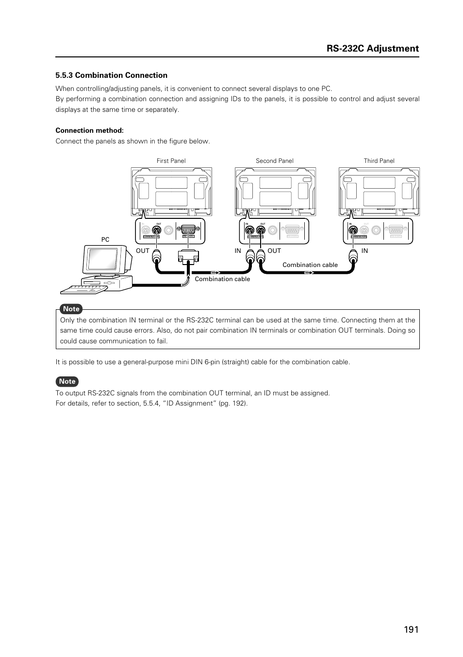 3 combination connection | Pioneer MILESTONE 12 User Manual | Page 191 / 215