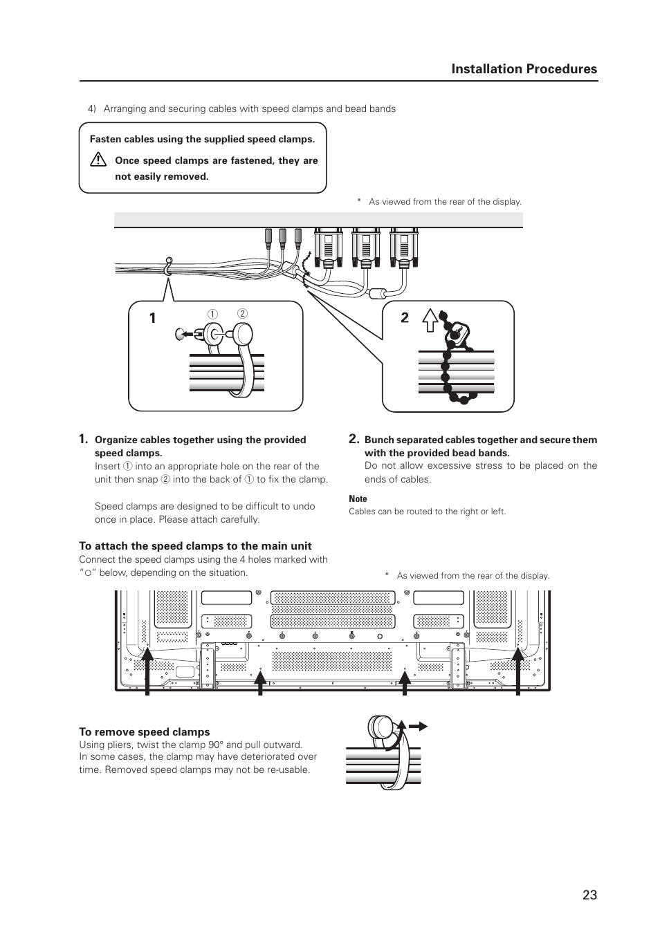 Installation procedures | Pioneer MILESTONE 12 User Manual | Page 23 / 215