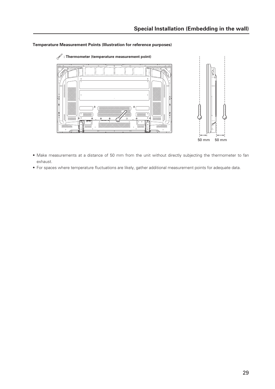 29 special installation (embedding in the wall) | Pioneer MILESTONE 12 User Manual | Page 29 / 215