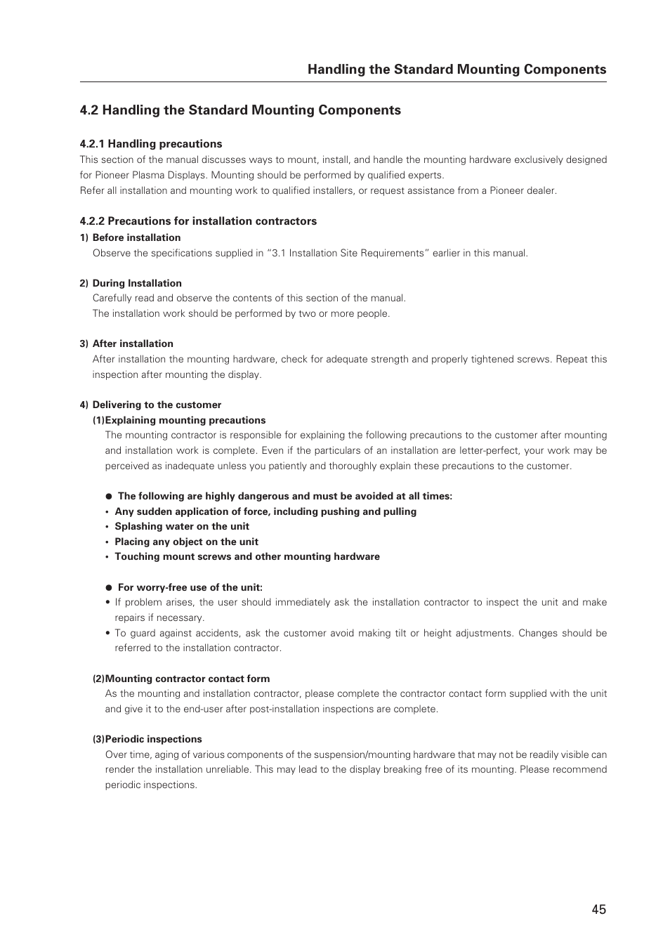 Pioneer MILESTONE 12 User Manual | Page 45 / 215