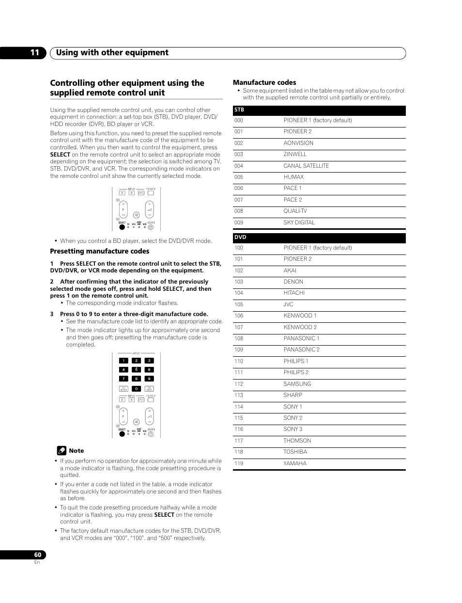 Controlling, Using with other equipment 11 | Pioneer PDP-508XDA User Manual | Page 60 / 76