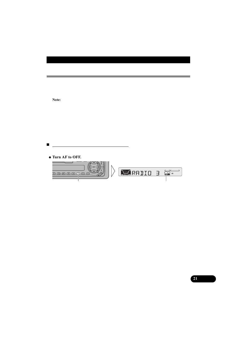 Af function | Pioneer KEH-P5900R User Manual | Page 21 / 48