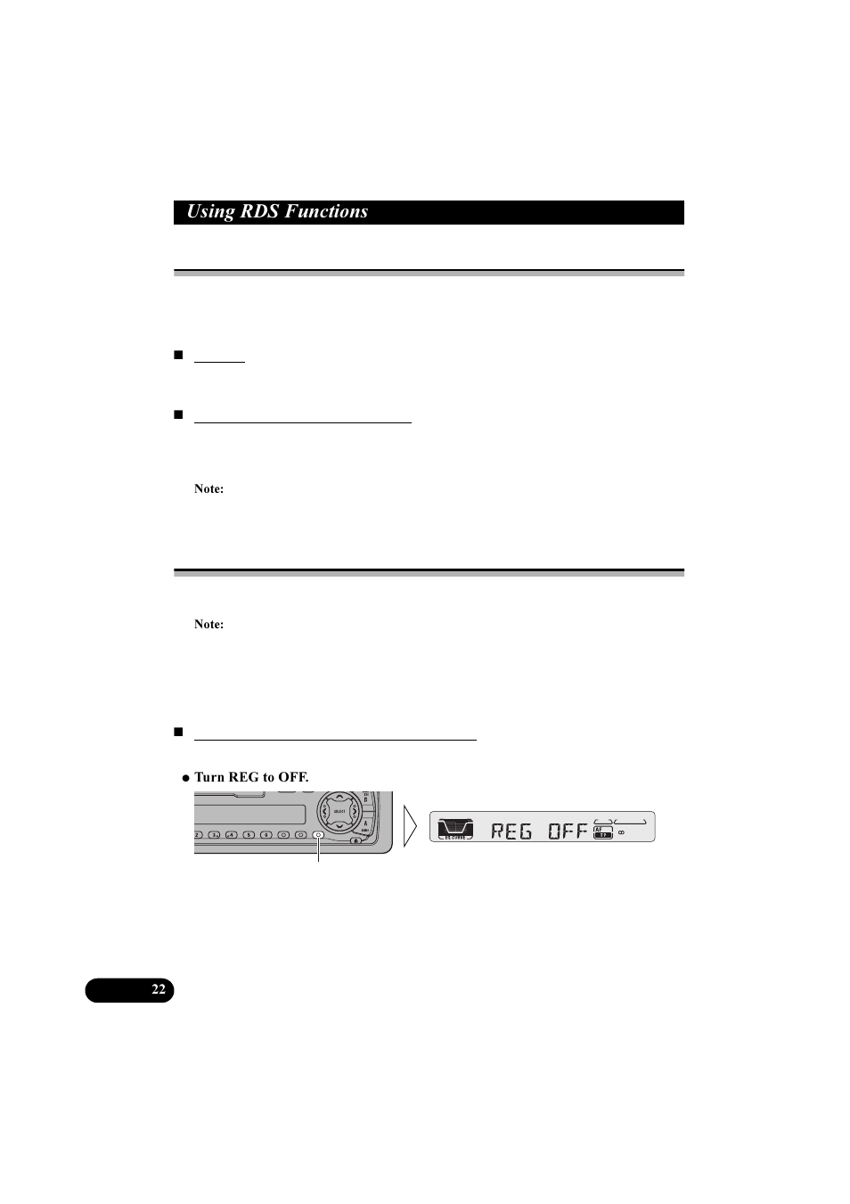 8vlqj 5'6 )xqfwlrqv, Pi seek function, Regional function | Pioneer KEH-P5900R User Manual | Page 22 / 48