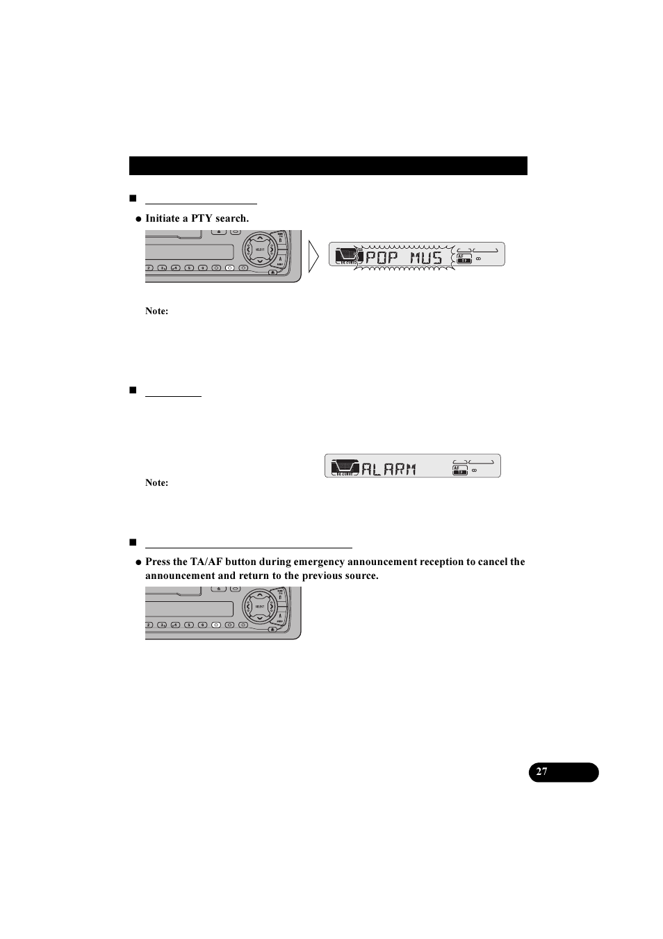 Pioneer KEH-P5900R User Manual | Page 27 / 48