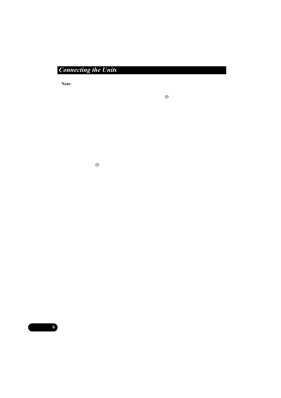 Rqqhfwlqj wkh 8qlwv | Pioneer KEH-P5900R User Manual | Page 6 / 48