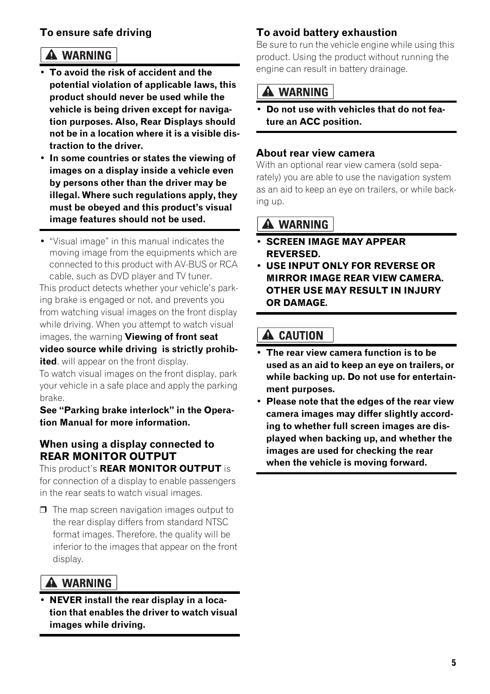 Pioneer AVIC-D2 User Manual | Page 7 / 27