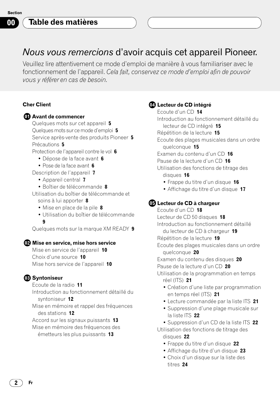 Pioneer DEH-P4400 User Manual | Page 38 / 112