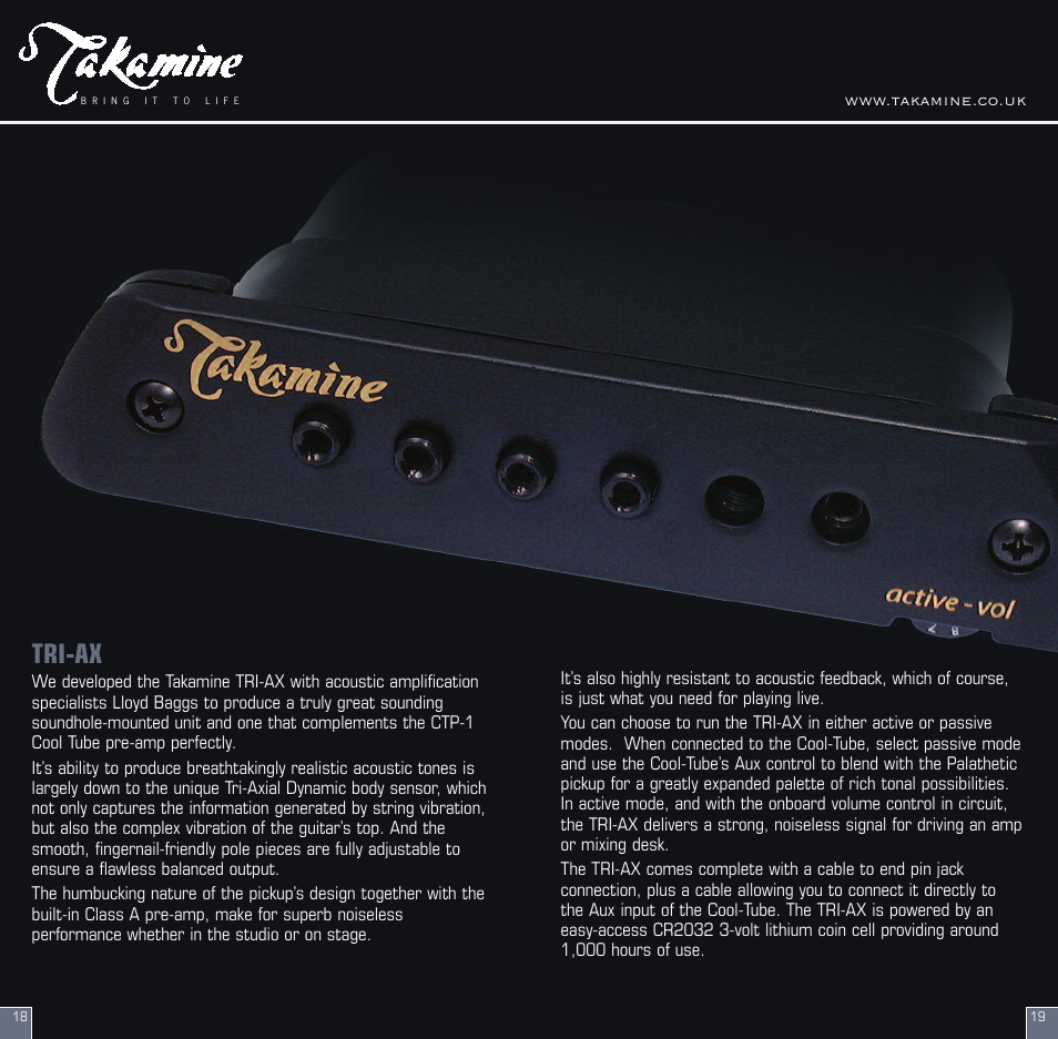 Tri-ax | Pioneer CT4-B User Manual | Page 10 / 12