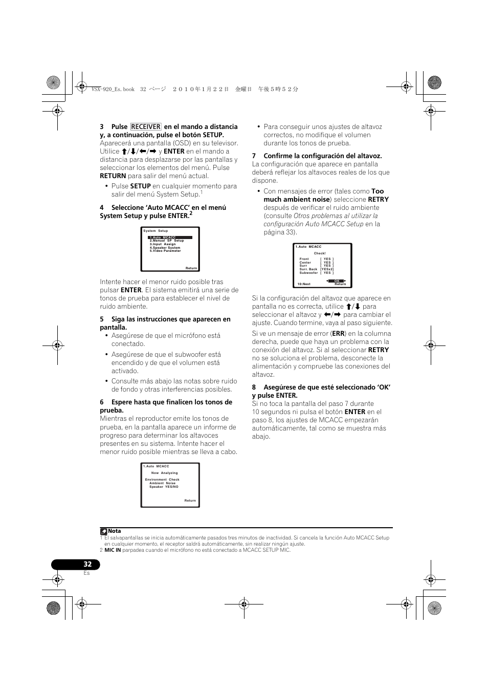 Pioneer VSX 920 User Manual | Page 110 / 160