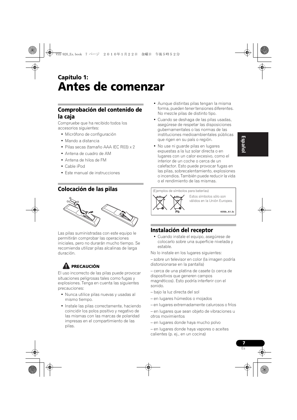 Pioneer VSX 920 User Manual | Page 85 / 160