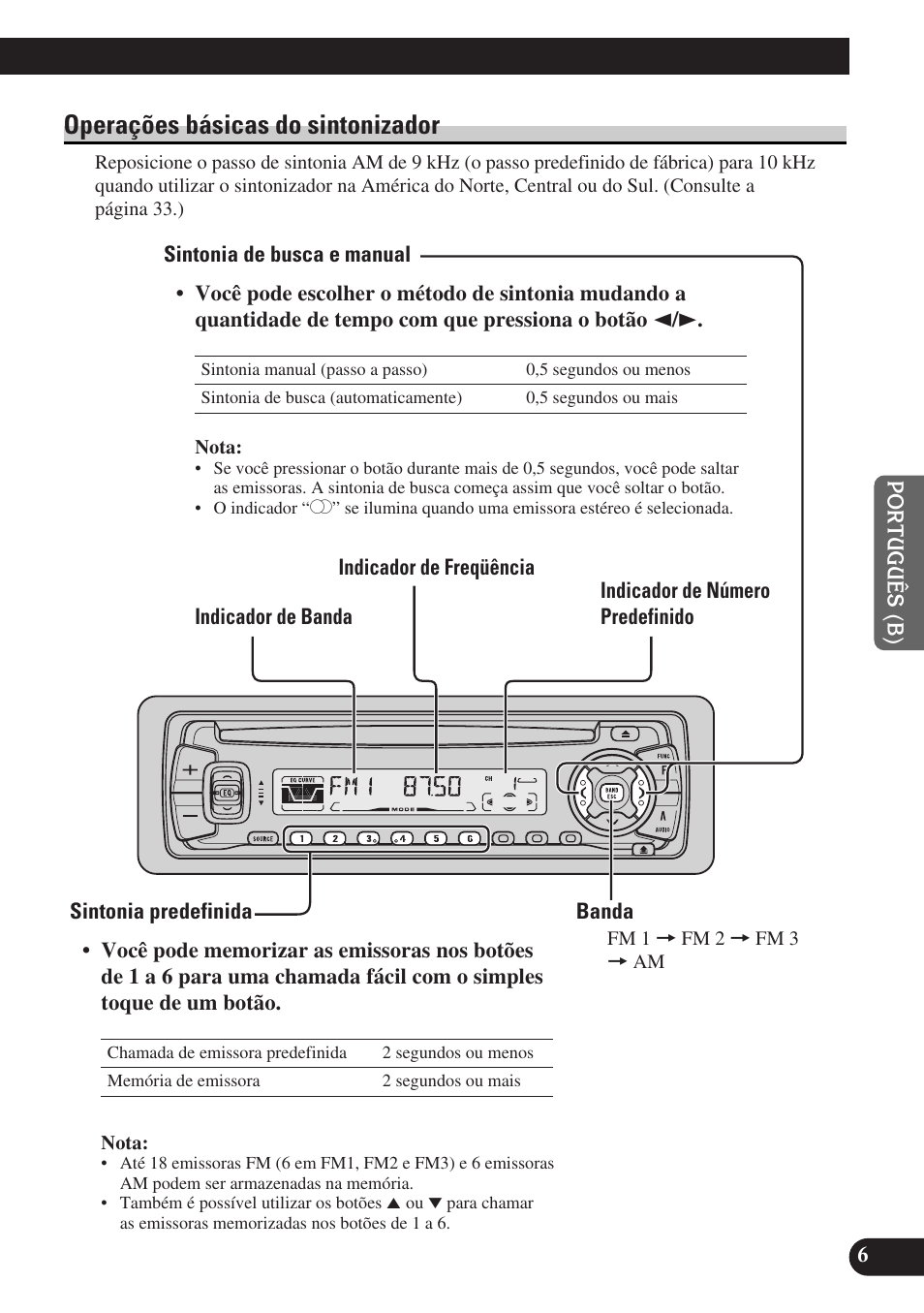 Operações básicas do sintonizador | Pioneer DEH-P3150-B User Manual | Page 83 / 116