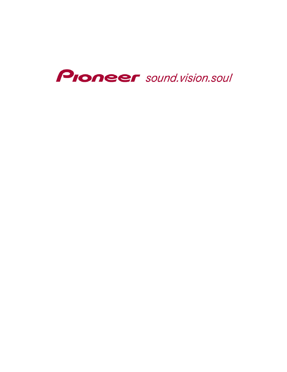 Pioneer PDP-505CMX Plasma Display Panel RS-232 User Manual | 22 pages