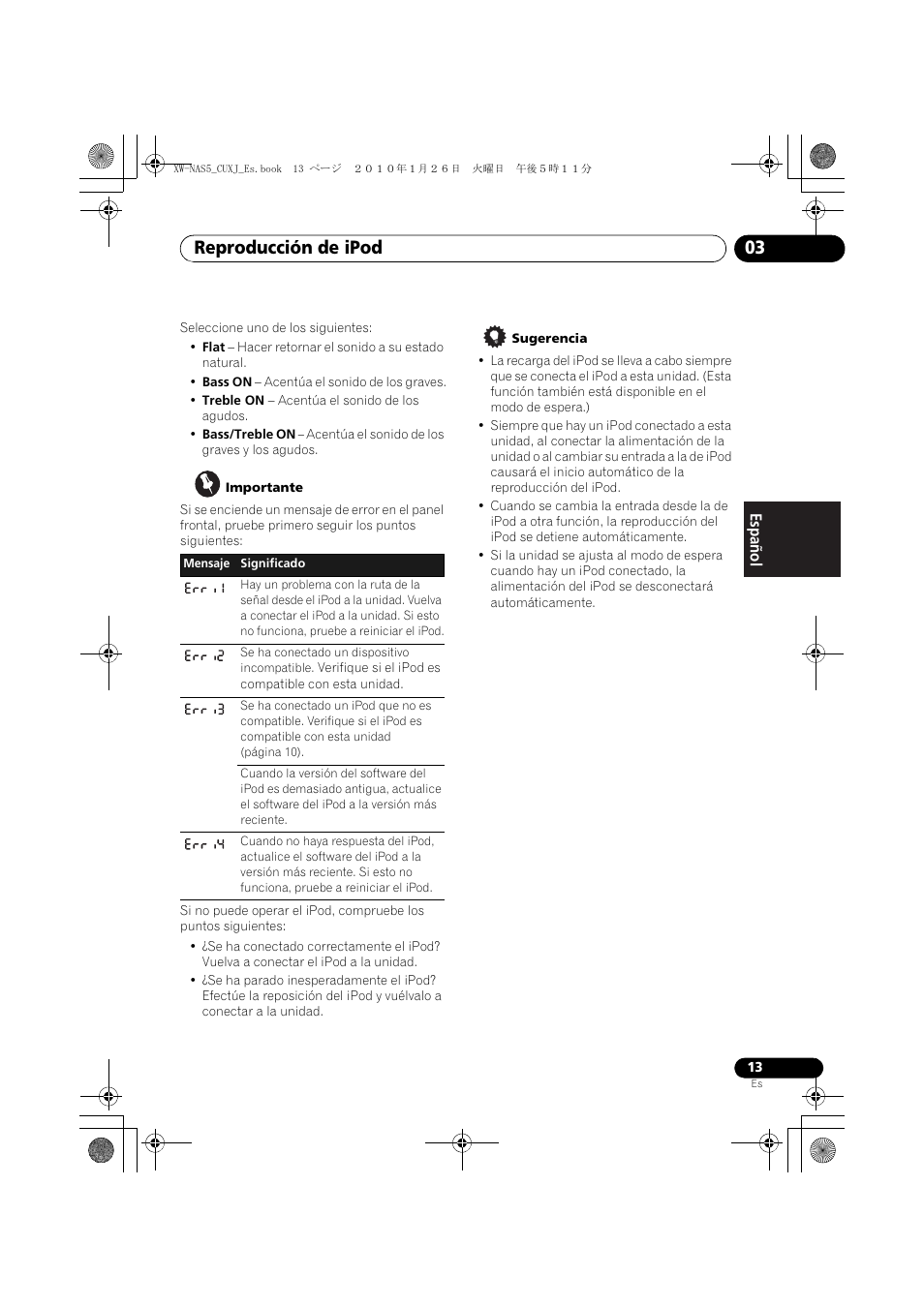 Reproducción de ipod 03 | Pioneer XW-NAS5 User Manual | Page 61 / 80