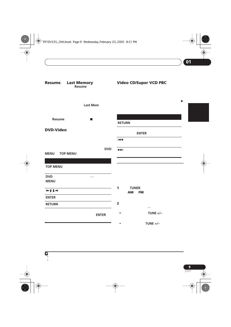 Pioneer XV-DV535 User Manual | Page 63 / 109