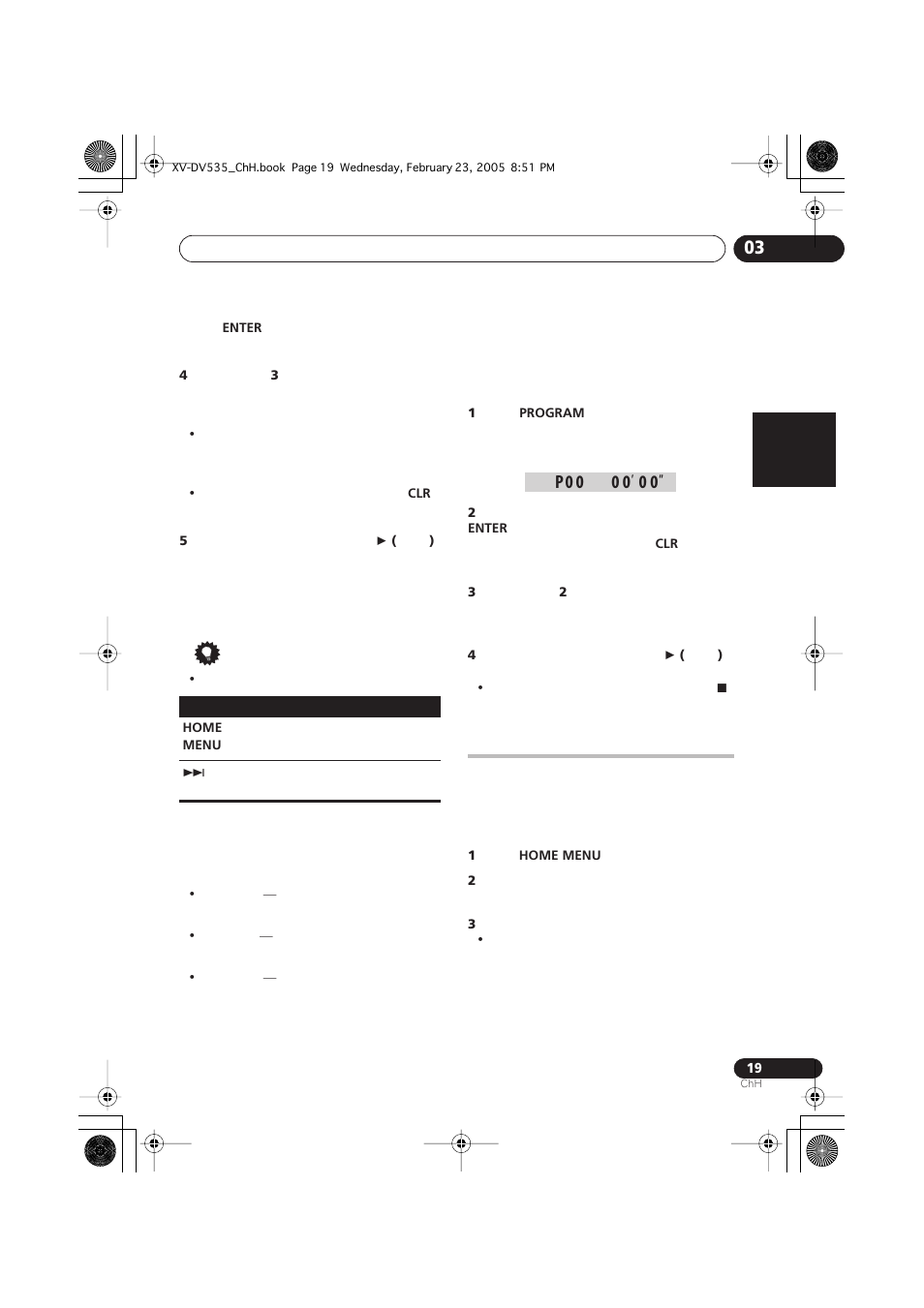 Pioneer XV-DV535 User Manual | Page 73 / 109