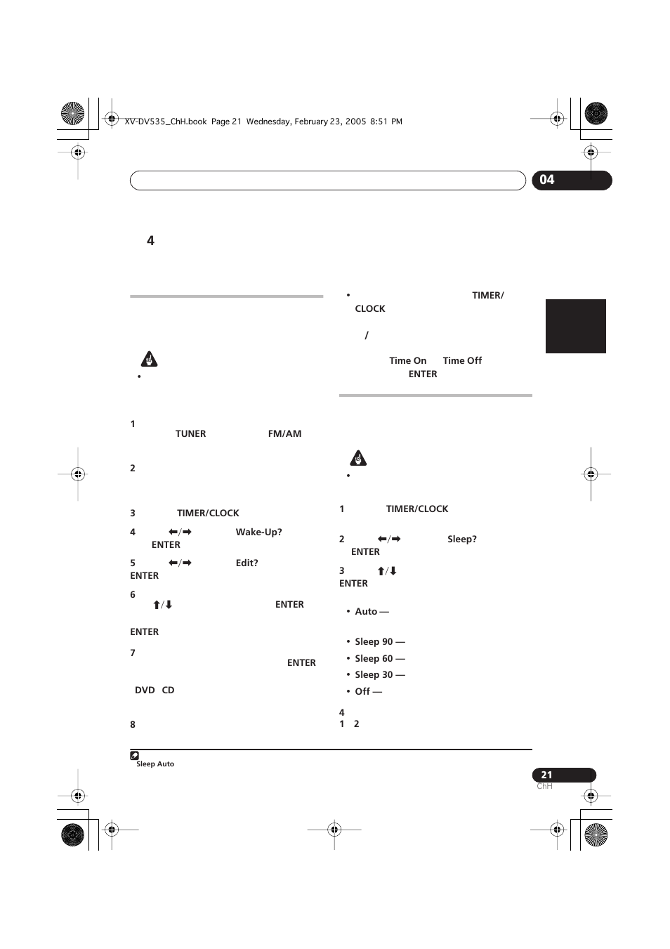 Pioneer XV-DV535 User Manual | Page 75 / 109