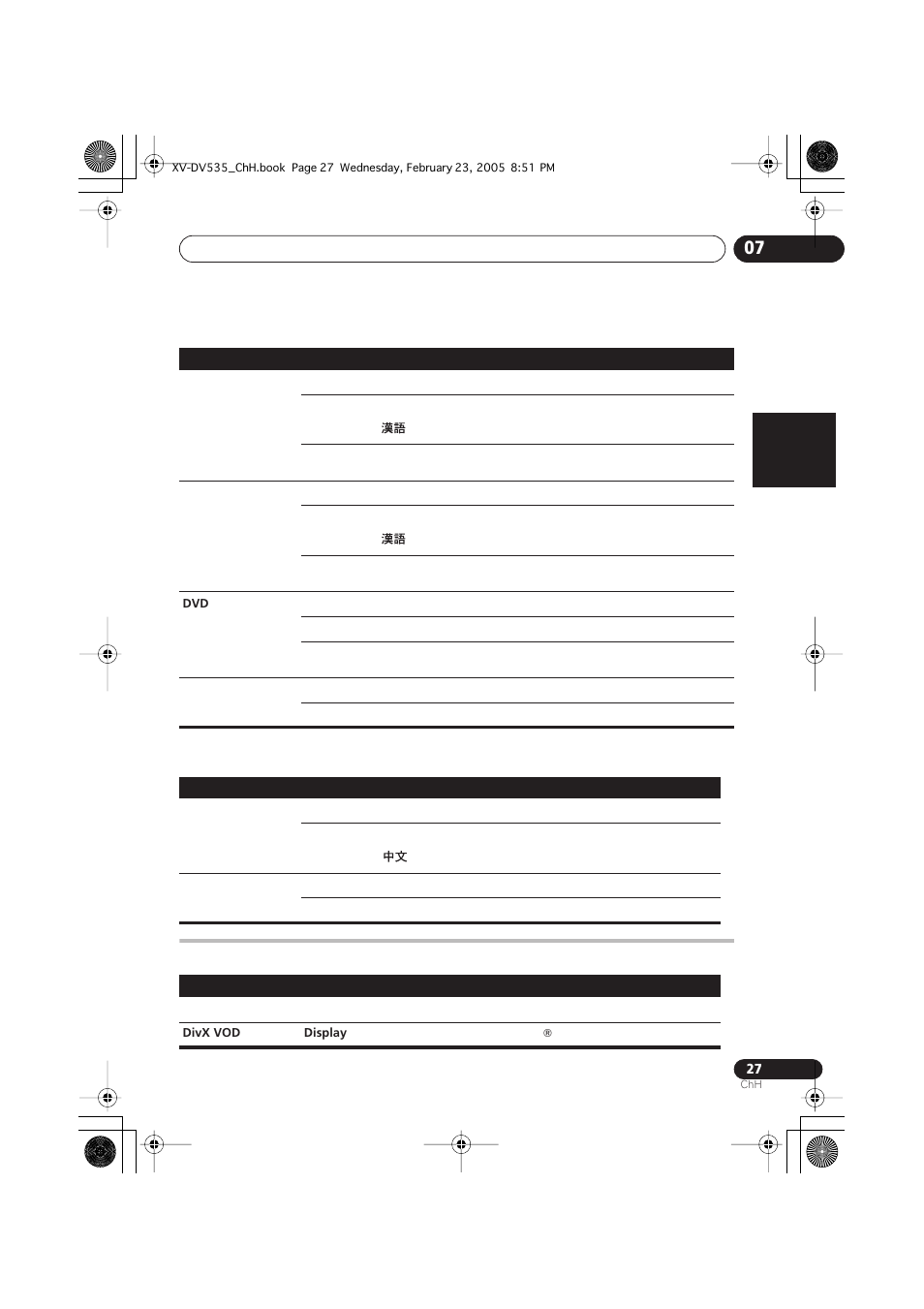 Pioneer XV-DV535 User Manual | Page 81 / 109