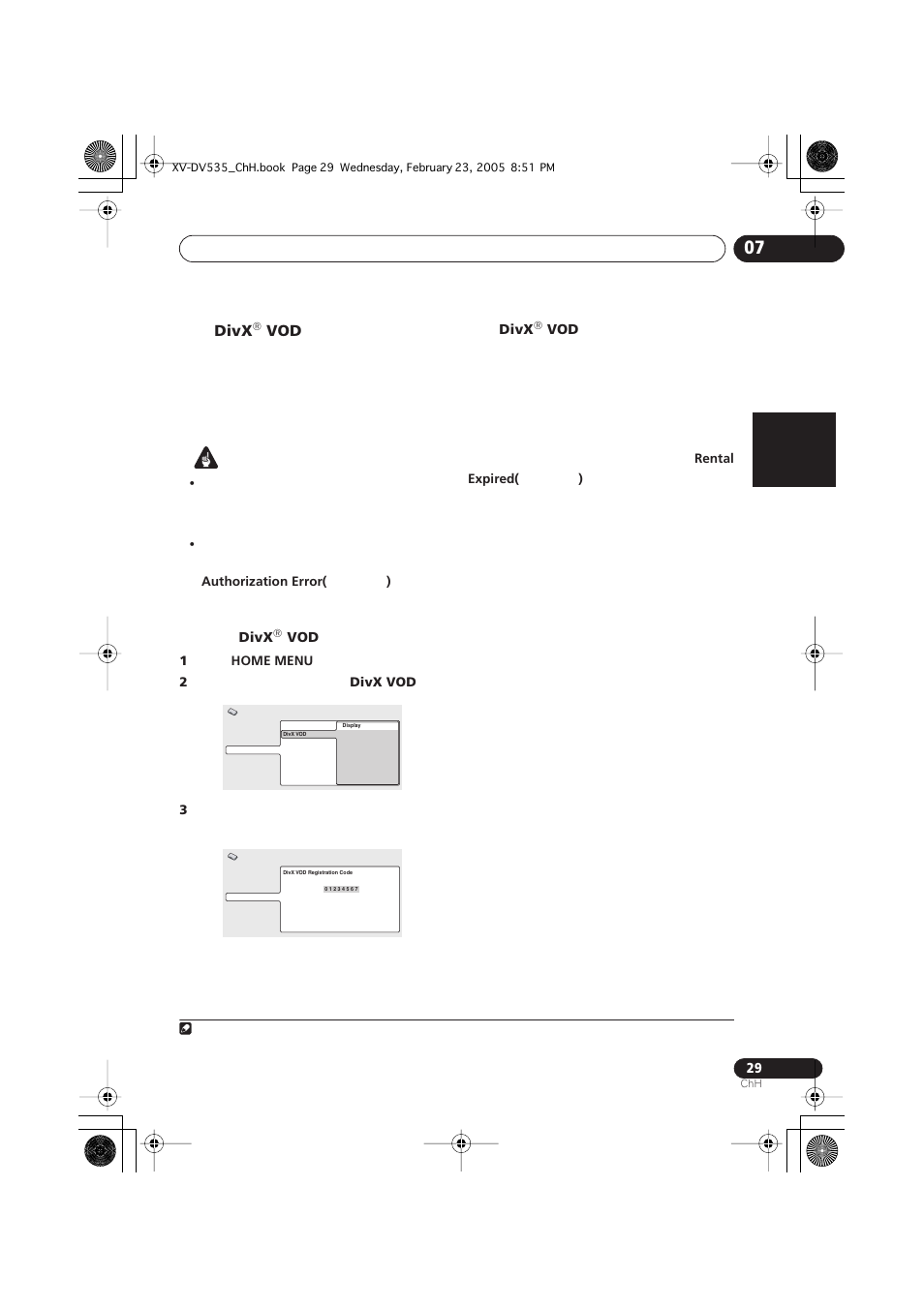 Pioneer XV-DV535 User Manual | Page 83 / 109