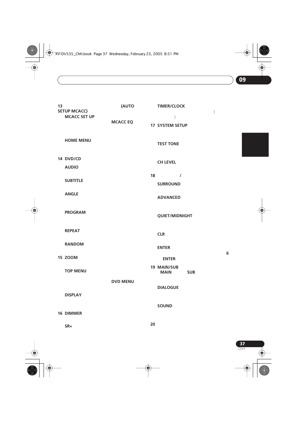 Pioneer XV-DV535 User Manual | Page 91 / 109