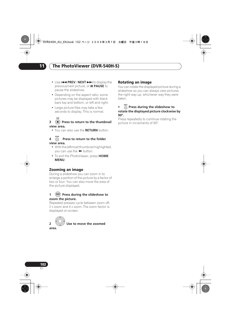 Pioneer DVR-540H-S User Manual | Page 102 / 135