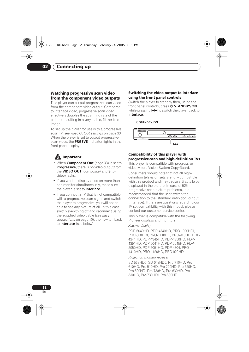 Connecting up 02 | Pioneer DV-280-S User Manual | Page 12 / 42