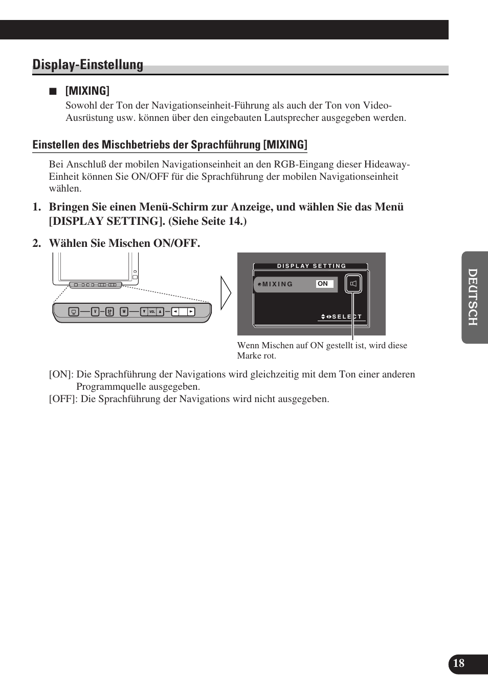 Display-einstellung | Pioneer AVD-W6010 User Manual | Page 91 / 112