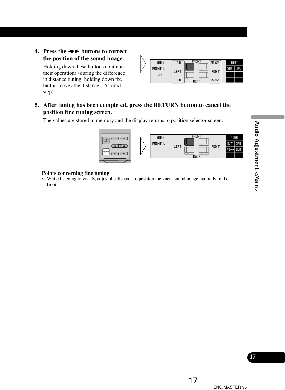 Pioneer RS-D7R User Manual | Page 17 / 64