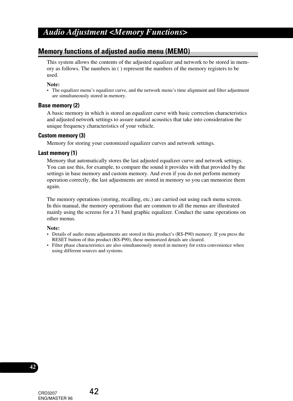 Pioneer RS-D7R User Manual | Page 42 / 64