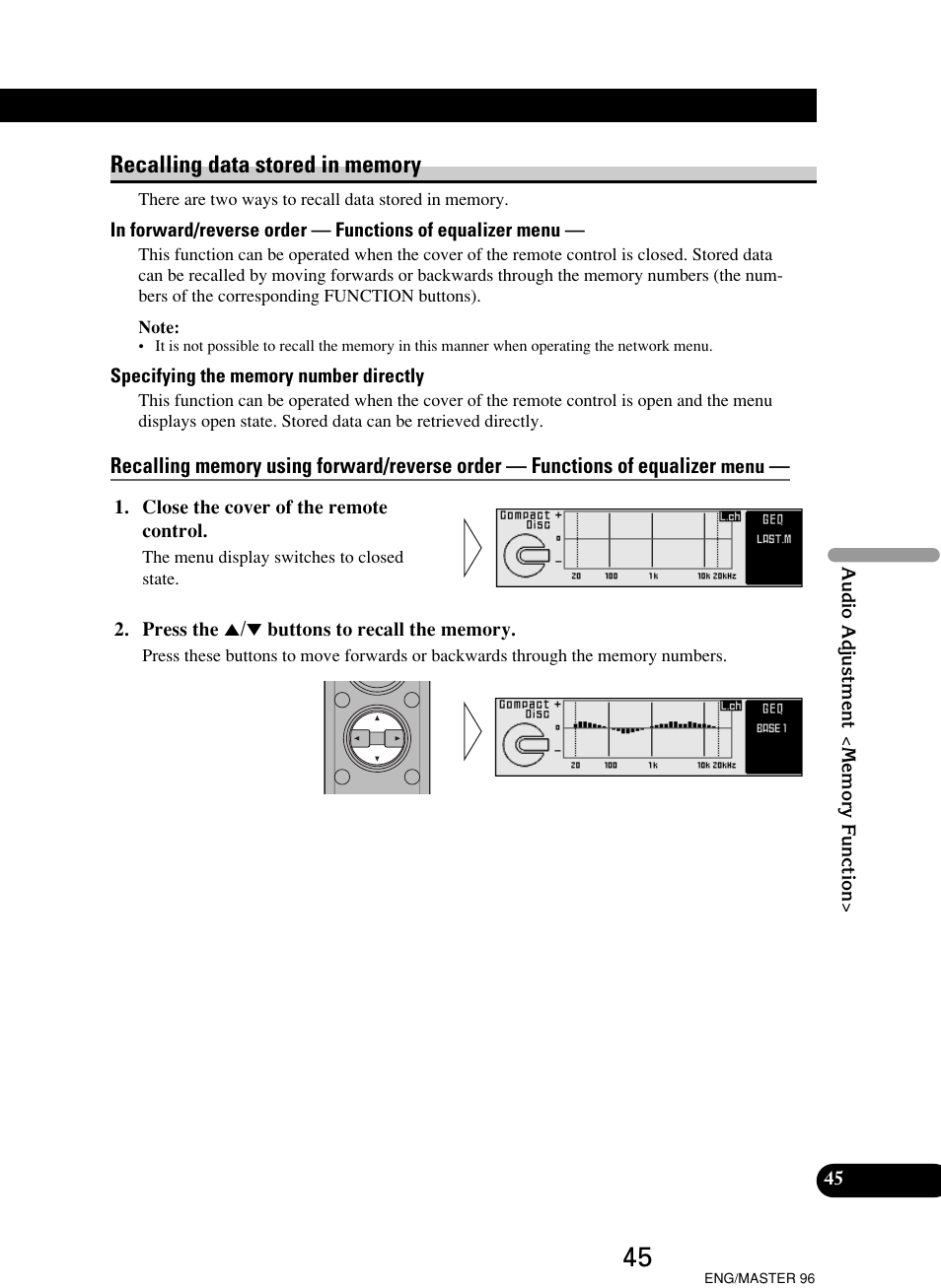 Pioneer RS-D7R User Manual | Page 45 / 64