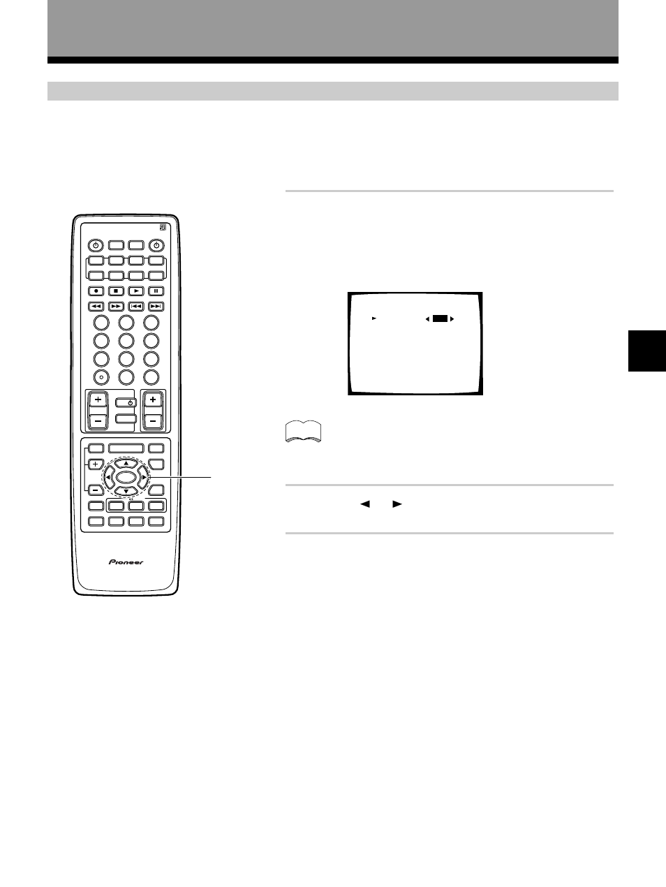 Set up, D-range control, Use the 2 or 3 arrows to choose off, mid or max | Surround sound set up | Pioneer VSX-27TX User Manual | Page 33 / 80