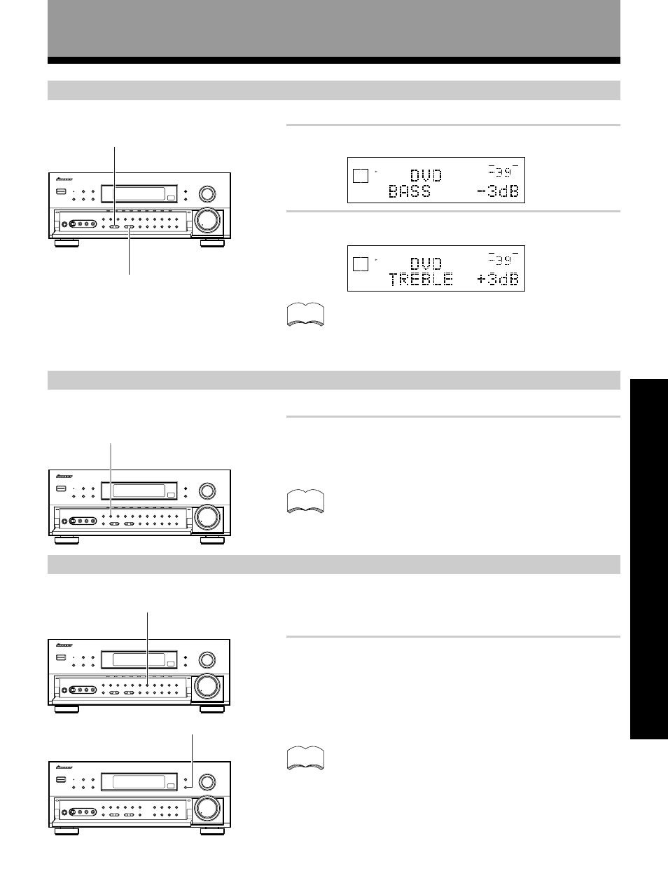 Direct playback, Press fl dimmer, Basic playback | Press direct to put the receiver in direct mode | Pioneer VSX-27TX User Manual | Page 43 / 80