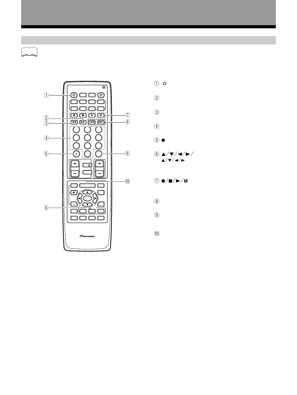 Tv operations, 1 source, 2 dtv menu | 3 dtv on/off, 4 number buttons, 65˜∞˜2˜3˜ enter, 7¶˜7˜3˜8 (blue/green/red/ yellow), 8 channel, 9 enter, 0 menu | Pioneer VSX-27TX User Manual | Page 58 / 80