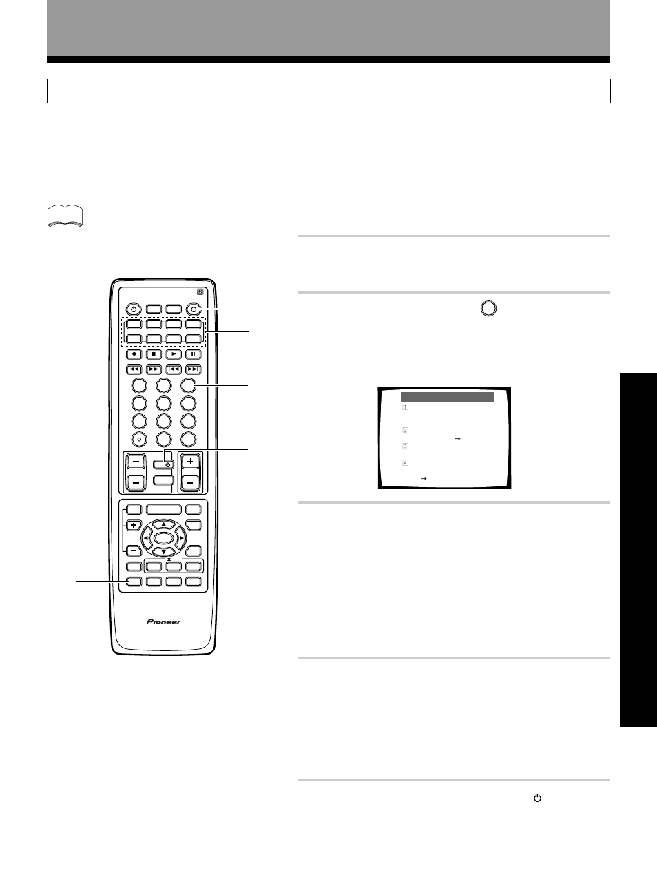Multi operations, Set up opera tion opera tion, Using other functions | Turn on your tv and the receiver, Press remote setup and | Pioneer VSX-27TX User Manual | Page 63 / 80
