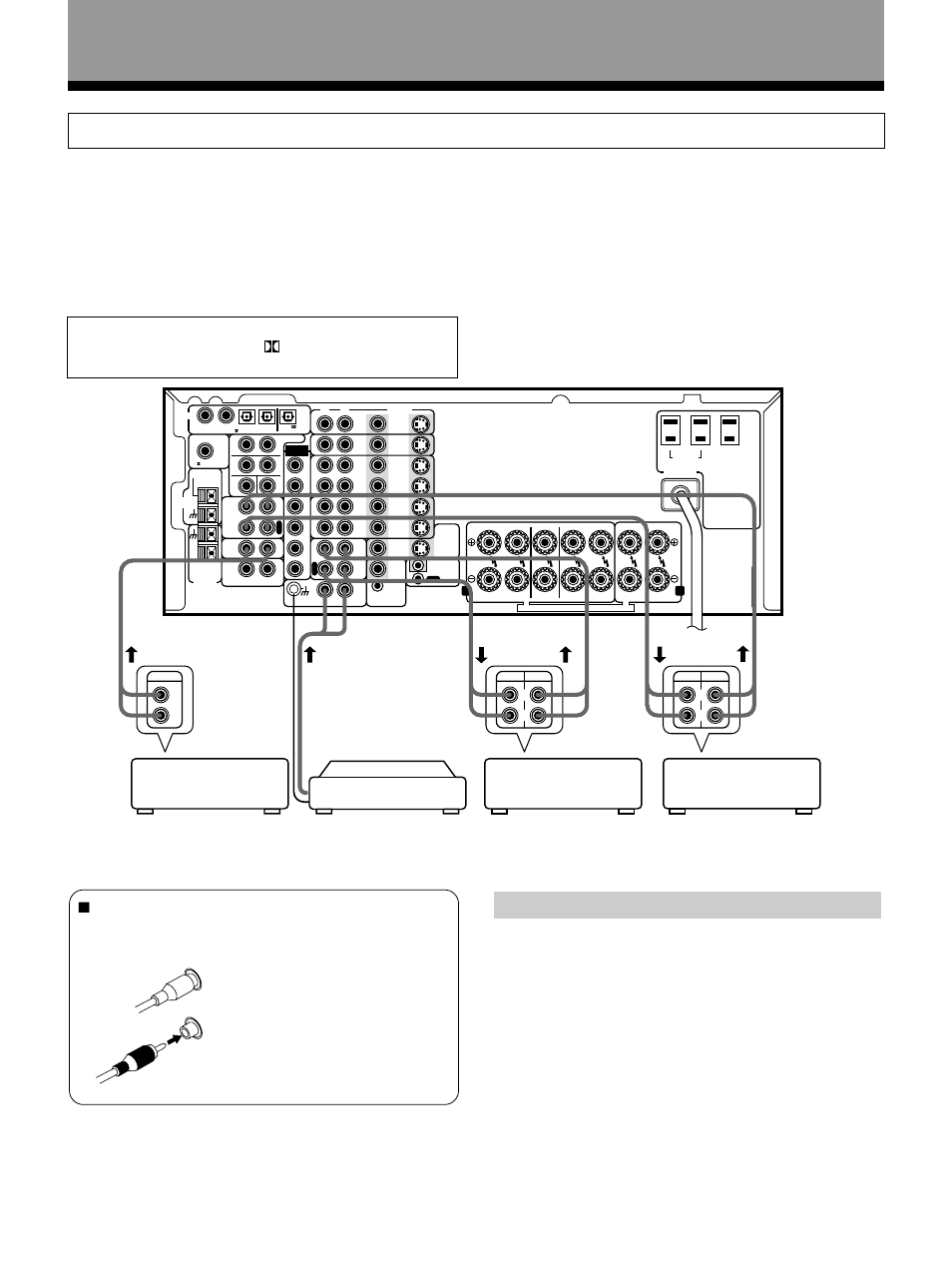 Connecting your equipment, Audio components, Cassette deck placement | 7 audio cords, Lr l r | Pioneer VSX-27TX User Manual | Page 8 / 80